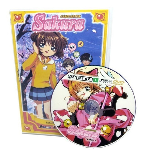 Dvd Sakura Card Captor Legendado Dublado + 2 Filmes